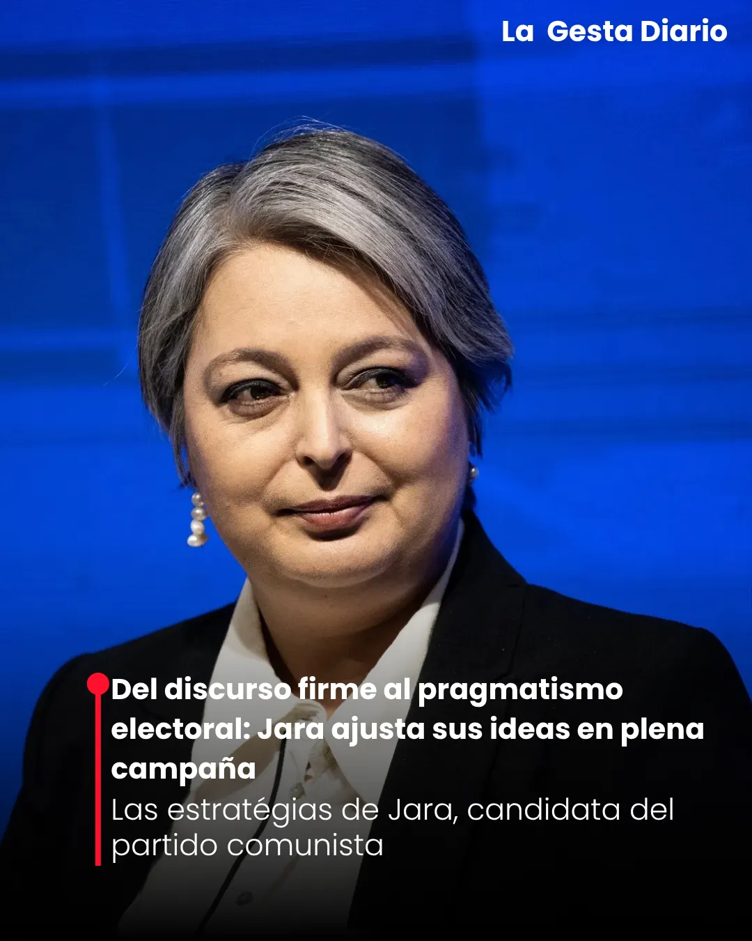 Del discurso firme al pragmatismo electoral: Jara ajusta sus ideas en plena campaña
