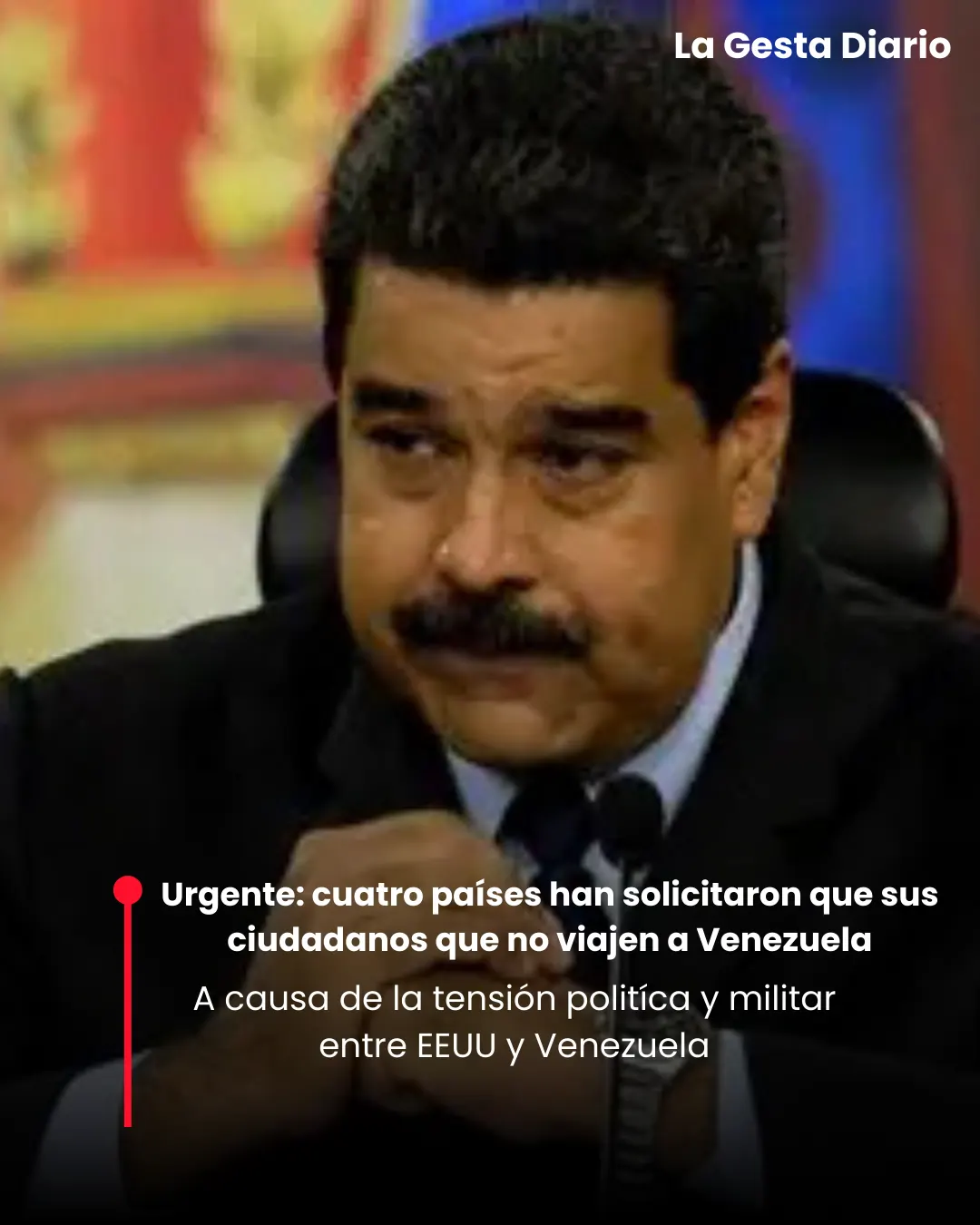 Urgente: Varios países solicitaron que sus ciudadanos que no viajen a Venezuela