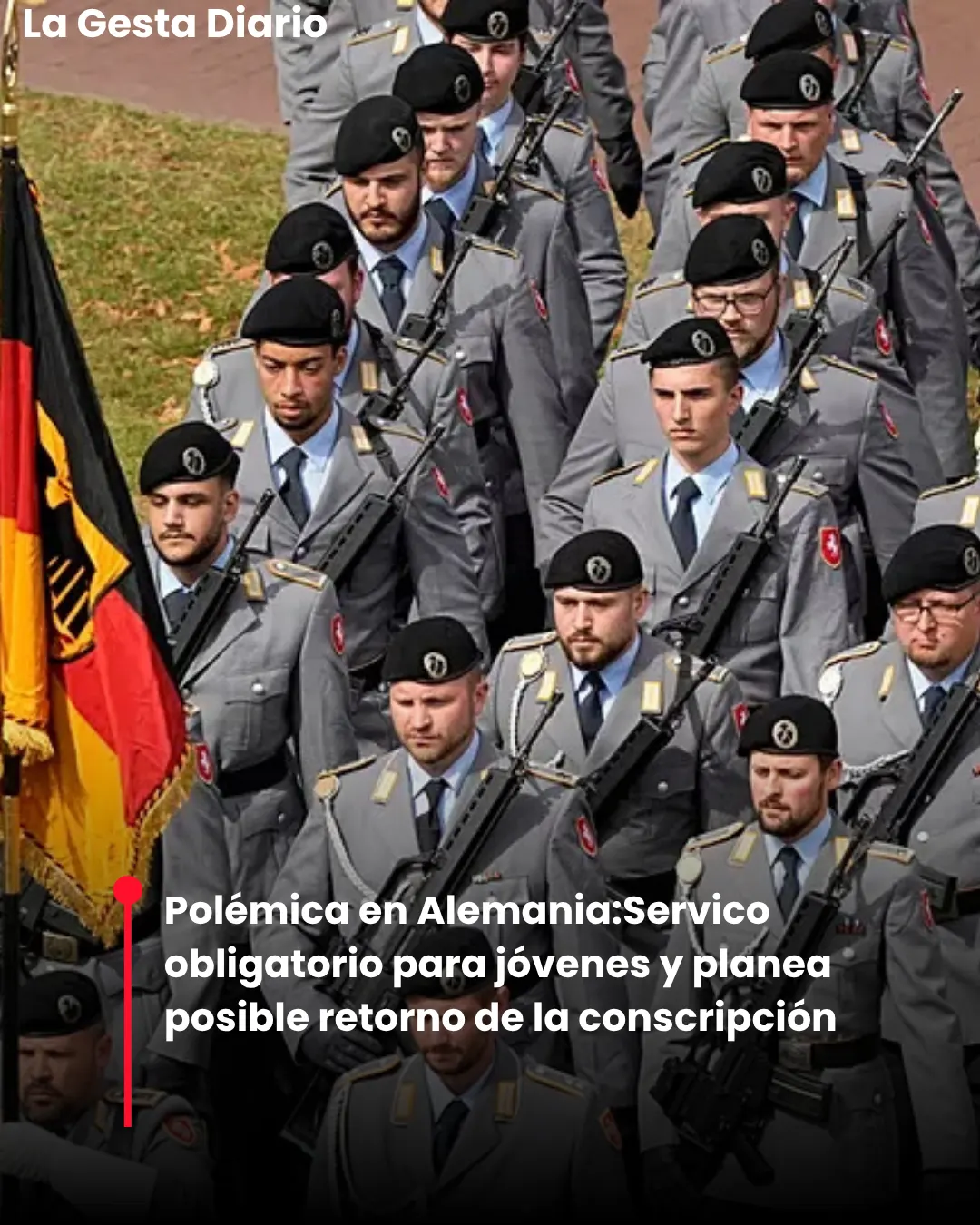 Polémica en Alemania:Servico obligatorio para jóvenes y planea posible retorno de la conscripción