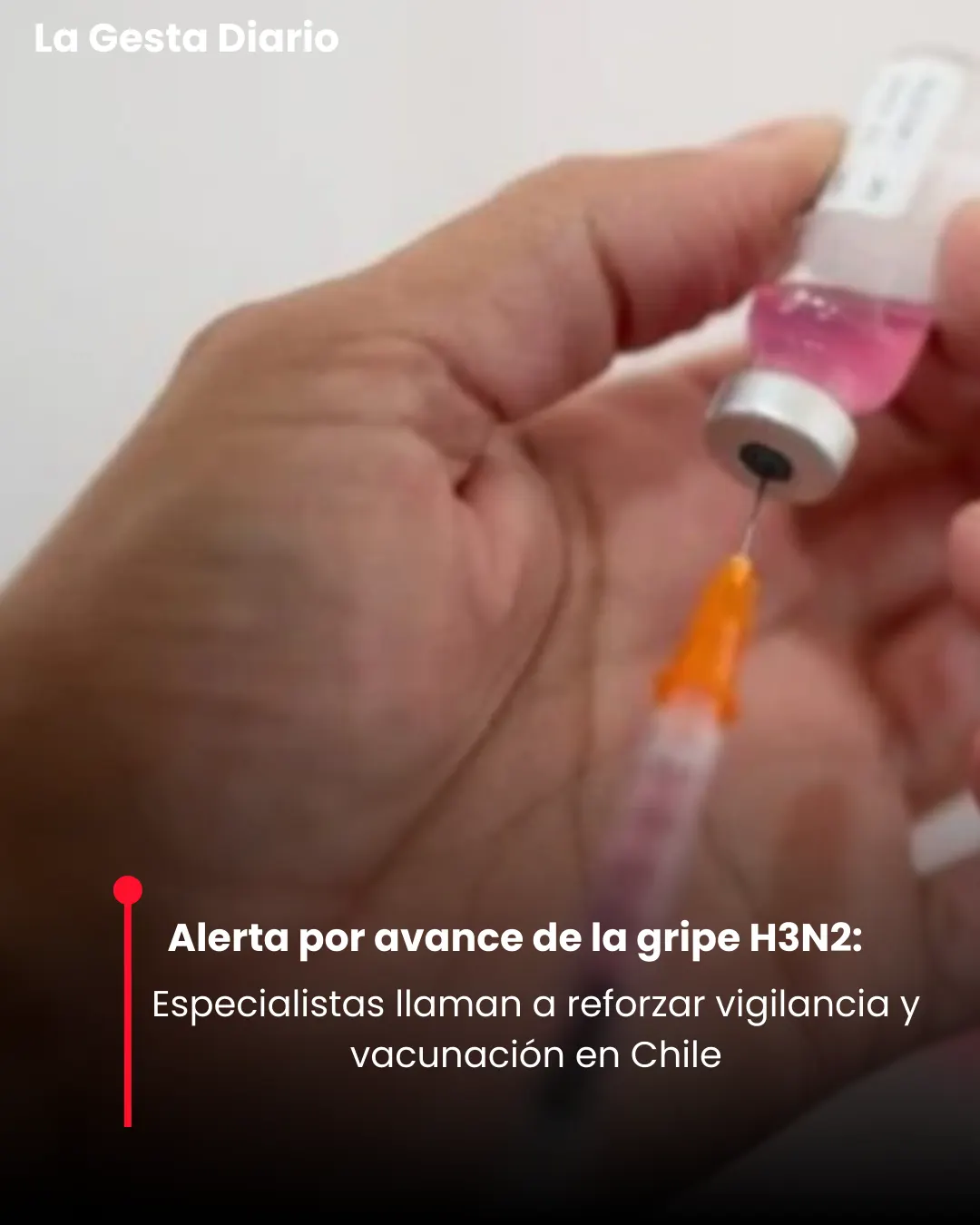 Alerta por avance de la gripe H3N2: especialistas llaman a reforzar vigilancia y vacunación en Chile