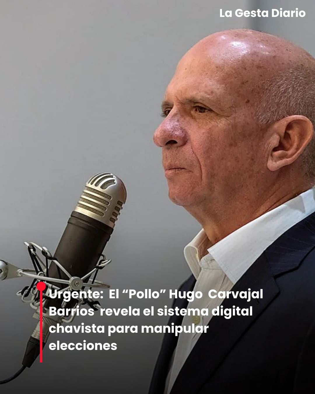 Urgente: El “Pollo” Hugo Carvajal Barrios revela el sistema digital chavista para manipular elecciones