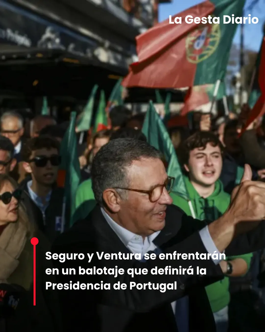 Seguro y Ventura se enfrentarán en un balotaje que definirá la Presidencia de Portugal