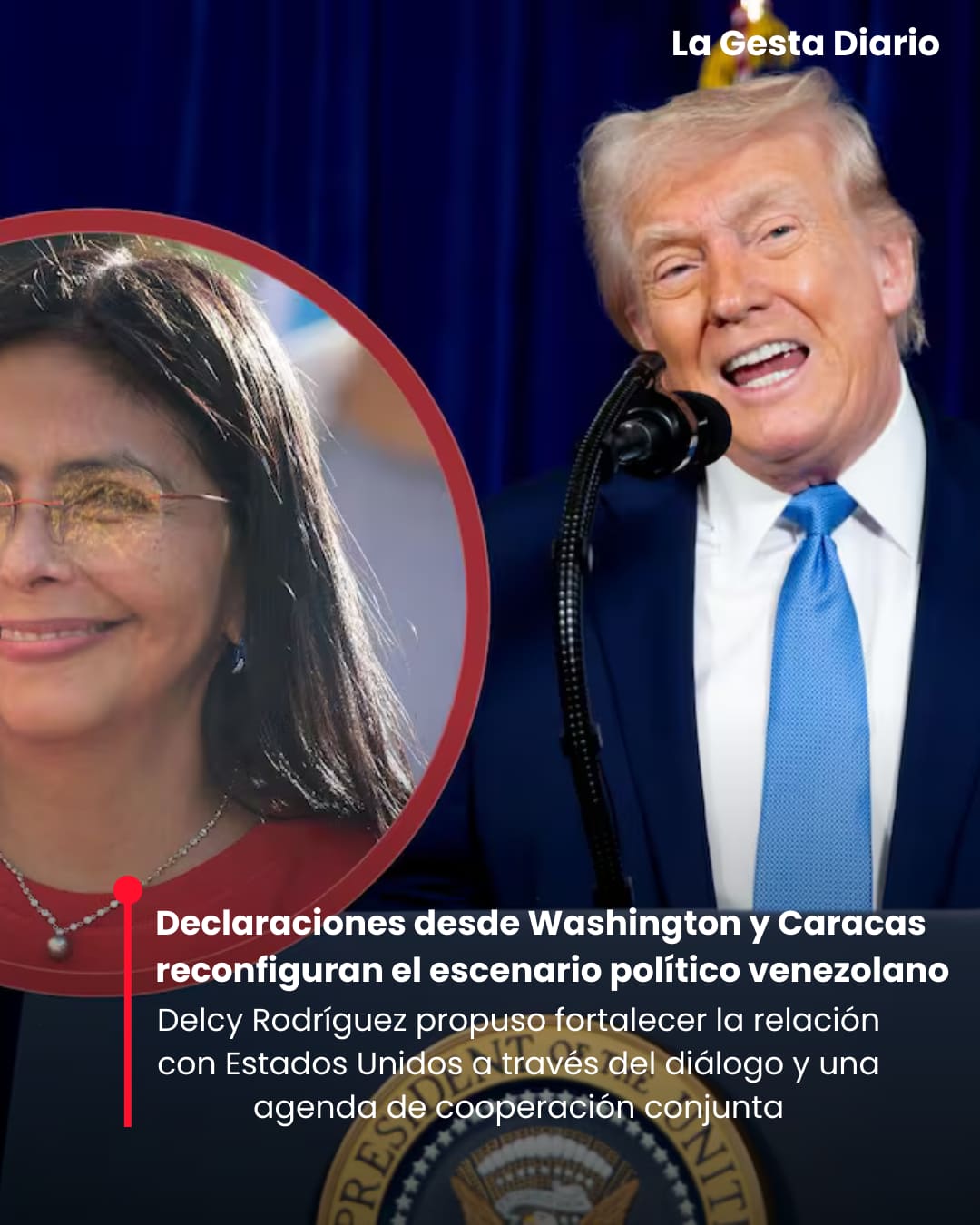 Declaraciones desde Washington y Caracas reconfiguran el escenario político venezolano