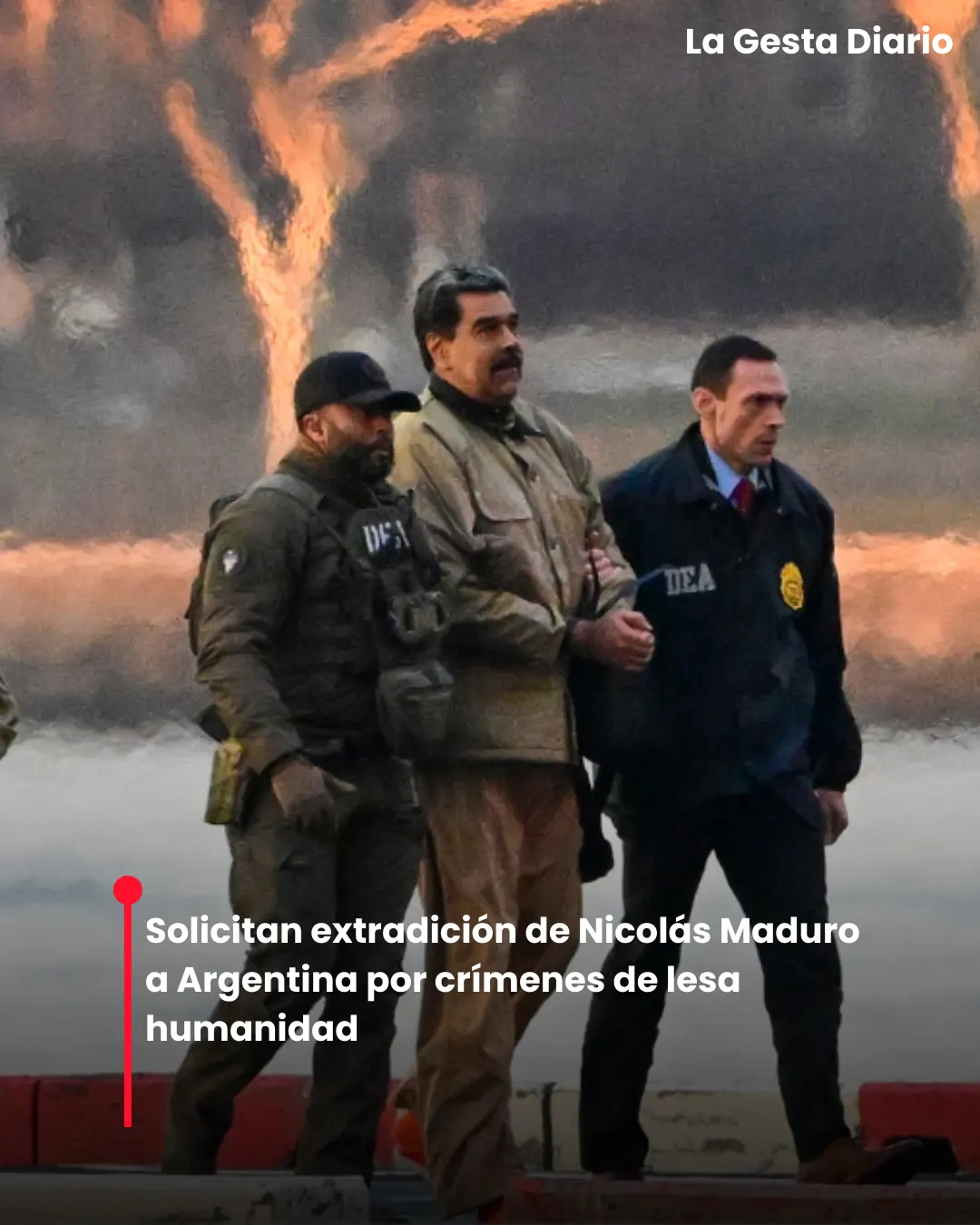 Solicitan extradición de Nicolás Maduro a Argentina por crímenes de lesa humanidad