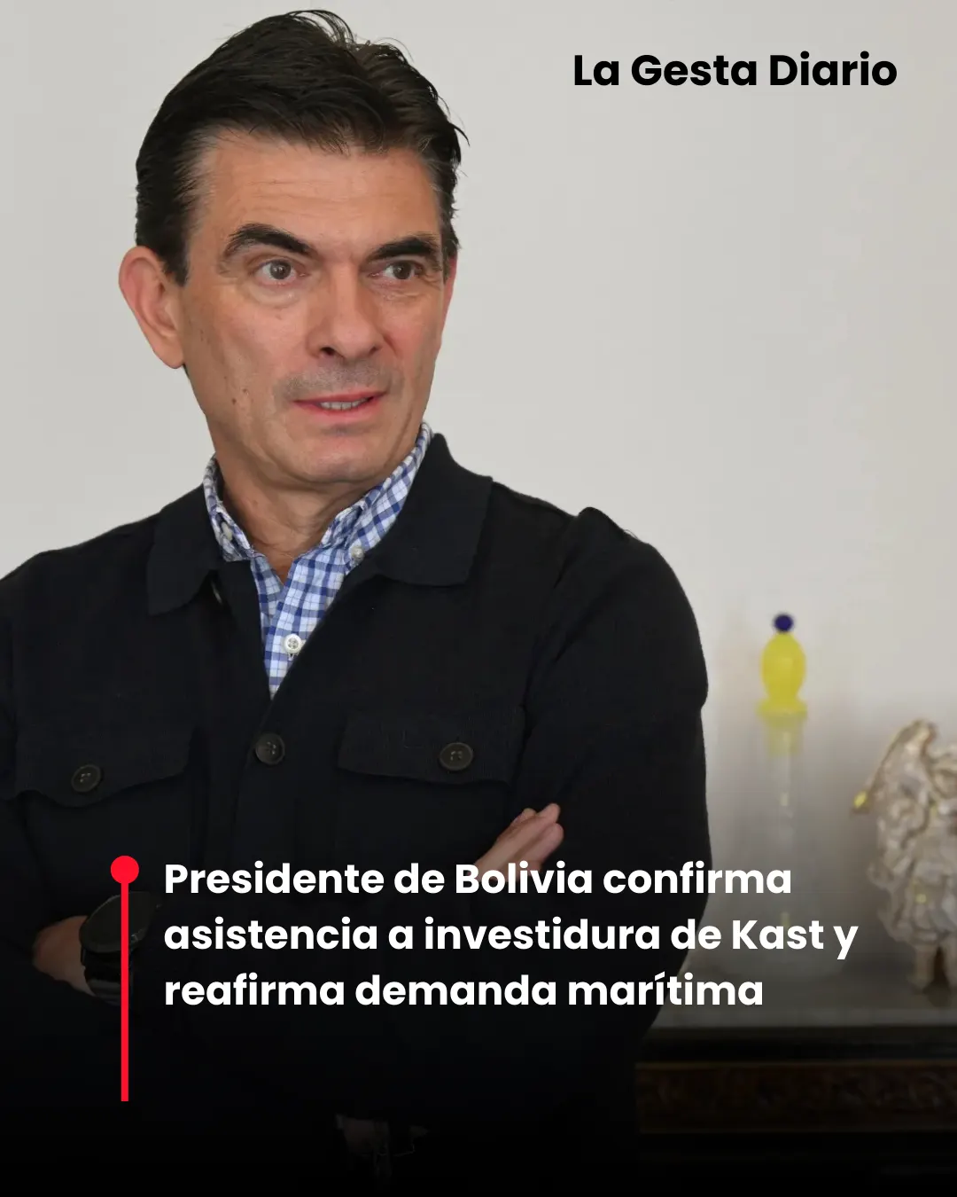 Presidente de Bolivia confirma asistencia a investidura de Kast y reafirma demanda marítima
