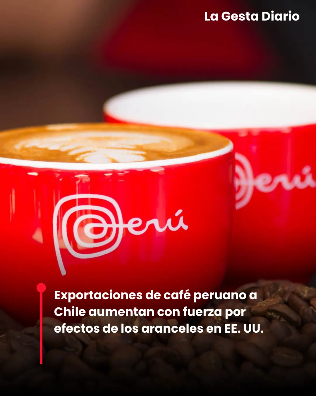 Exportaciones de café peruano a Chile aumentan con fuerza por efectos de los aranceles en EE. UU.