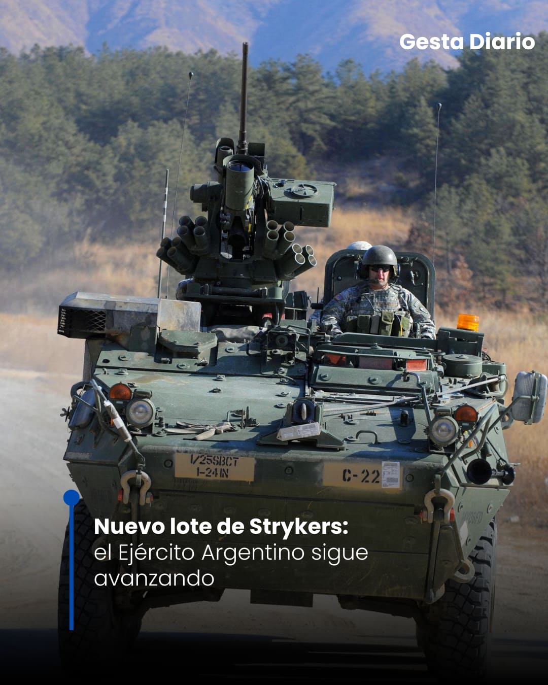 Nuevo lote de Strykers: el Ejército Argentino sigue avanzando