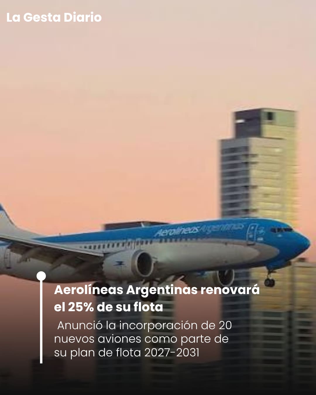Aerolíneas Argentinas renovará el 25% de su flota con 20 nuevos aviones