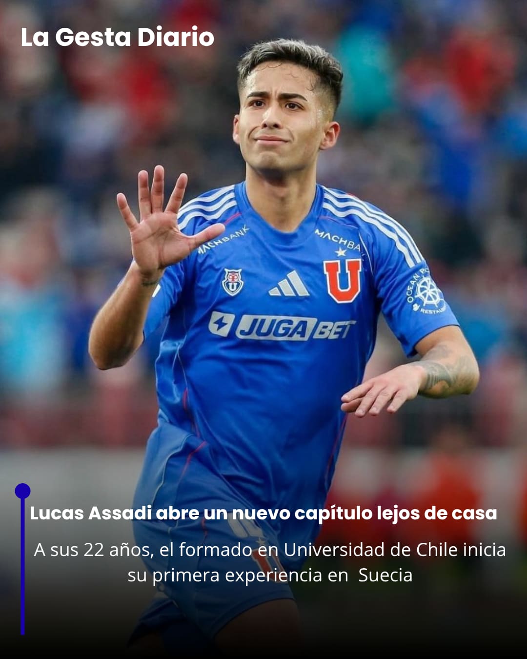 Lucas Assadi abre un nuevo capítulo lejos de casa