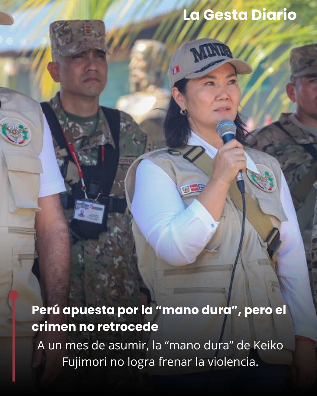 Perú apuesta por la “mano dura”, pero el crimen no retrocede