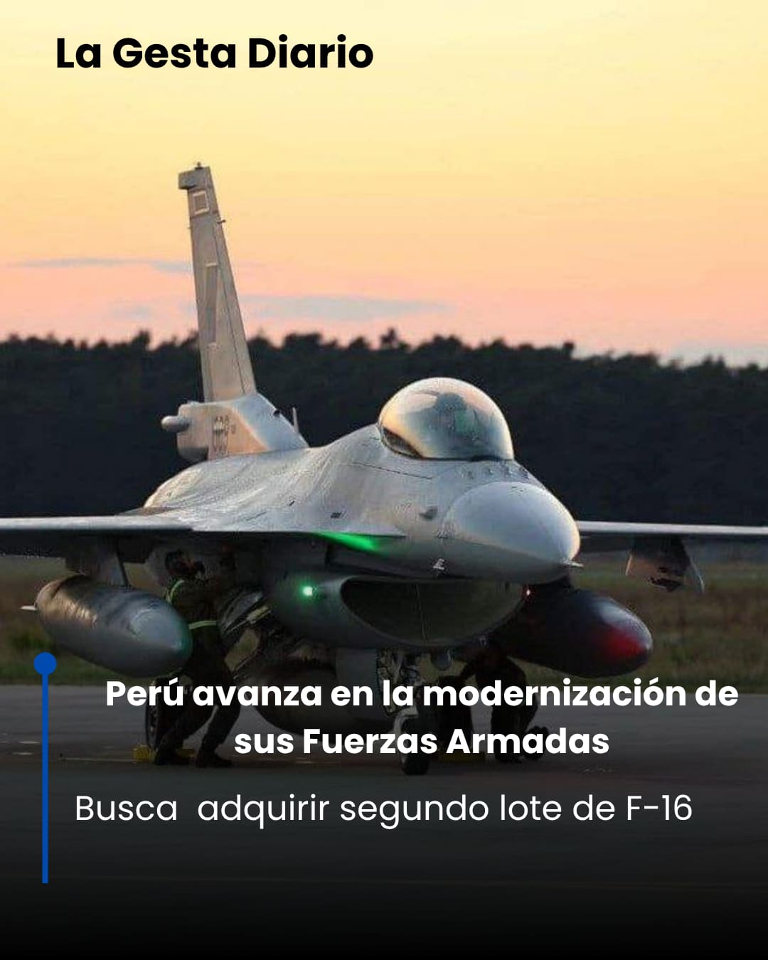 Perú avanza en la modernización de sus Fuerzas Armadas: busca segundo lote de F-16 y elige tanques K2 Black Panther
