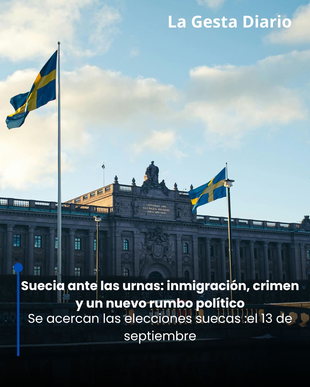 Suecia ante las urnas: inmigración, crimen y un nuevo rumbo político