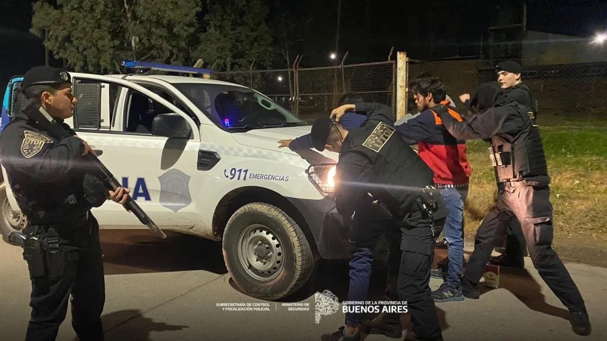 Cuatros patrulleros terminaron heridos por la violencia ocurrida