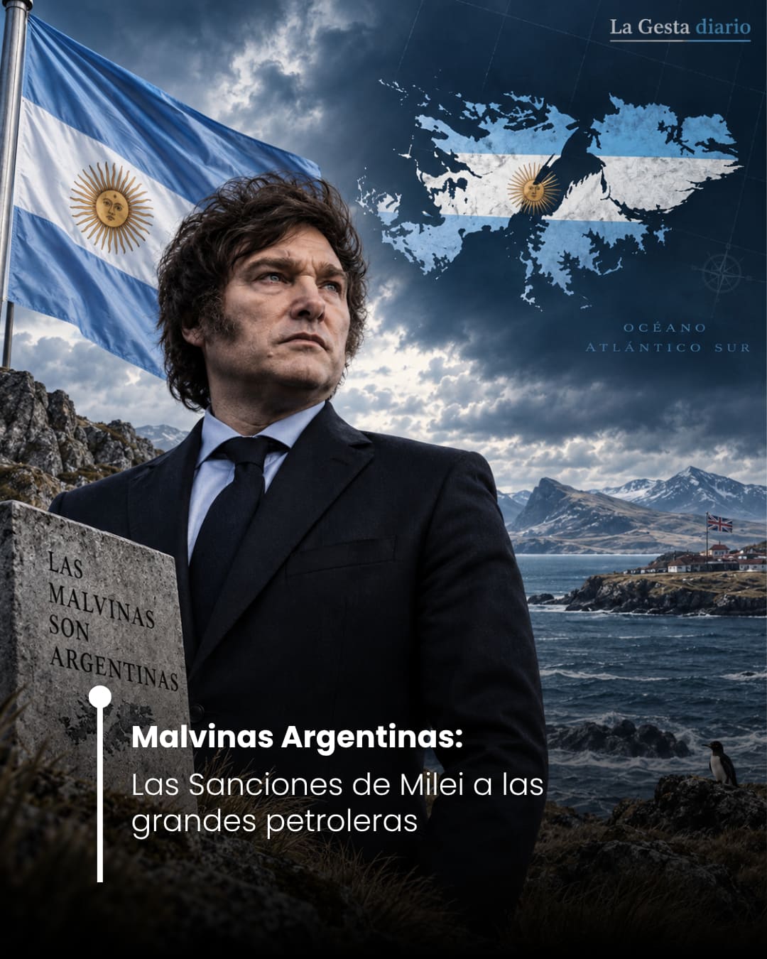 Malvinas Argentinas: las Sanciones de Milei a las grandes petroleras