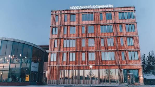 El ayuntamiento del municipio de Nykvarn, Nykvarns Kommun