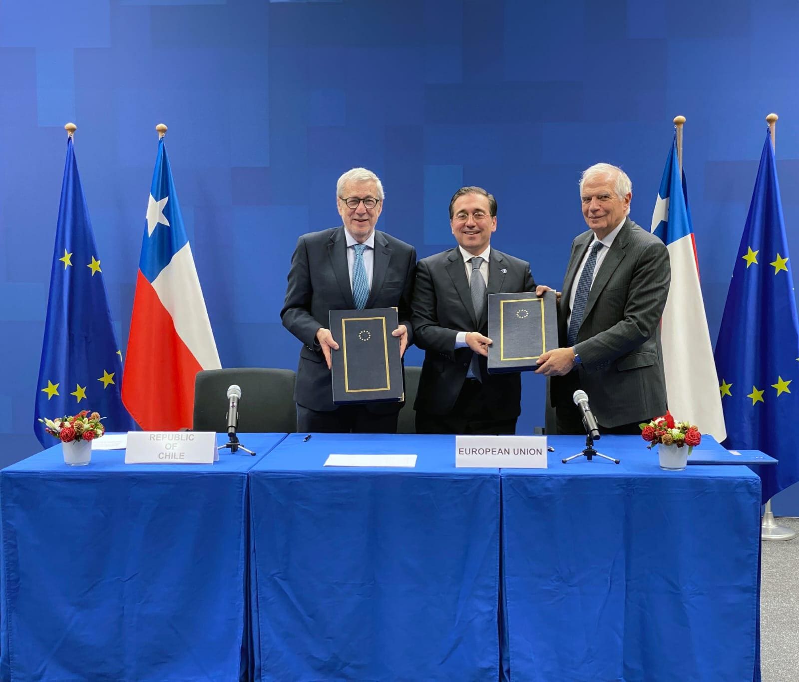 Chile y la Unión Europea mantienen una relación comercial construida durante más de dos décadas.